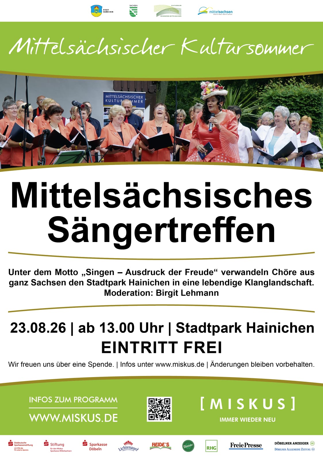 Saengertreffen Lichtenwalde 2026